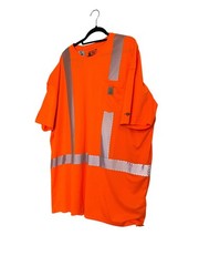 Carhartt Force High Visibily Size 3XL Tall Reflective NWT Relaxed Fit Bright Ora