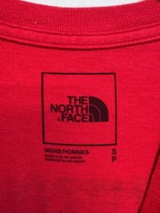 The North Face T-Shirt Men Red Never Stop Exploring Long Sleeve Crew Neck S