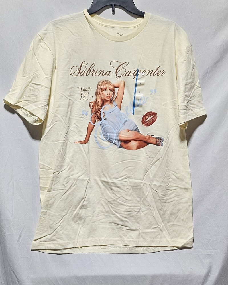 Sabrina Carpenter Espresso T-Shirt Size Large
