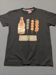 My Philippines Filipino Food Word Art Graphic Black Crewneck Size Small
