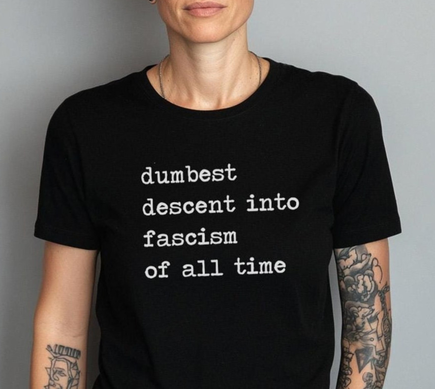 Anti Fascism Shirt: Resist & Disobey – Pro-Democracy Progressive Political Tee