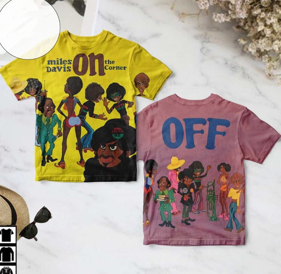 Miles Davis On The Corner Album 3D AOP TShirt S-5XL BL2.1172