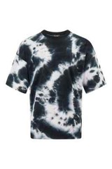 FXN Men’s Casual Heavyweight Oversized Fit Tie Dye Cotton T-Shirt 22-T1002