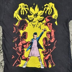 Stranger Things X Loot Crate Shirt Mens Small Black Collab Eleven Demogorgon Tee