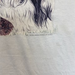 Vintage Shih Tzu Shirt Mens 2XL 90s Dog Puppy Animal Wild Side Distressed