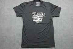 Volcom Stone Shirt Mens Small Gray Since 1991 Logo Graphic Surf Tee Tagless