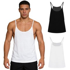 Men’s Shirts Bodybuilding Vest Basic T-Shirt Daily Wear Tank Top Sleeveless