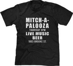 MITCH-A-PALOOZA- Funny Shirt, Old School, Movie Shirt Mens Tee