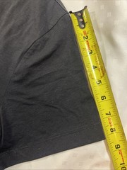 Mens L Vince Camuto Charcoal Short Sleeve Henley NWT