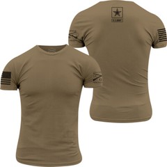 Grunt Style Army – Basic Back Logo T-Shirt – Tan 499