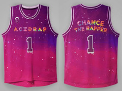 Number 1 ChanceTheRapper Acid Rap Basketball Jersey BS908