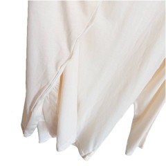MAI We Care Adaptive Snap Long Sleeve Pocket Shirt Mens XL Creamy White NWT