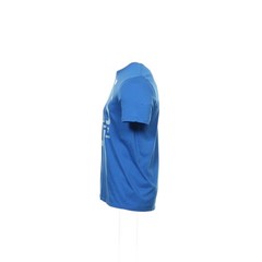 Junk Food Mens Crew Neck T-Shirt Blue 100% Cotton Solid Graphic Indianapolis Col