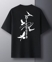 Sebashley Blessed T-shirt 100% Thick Cotton in Various Sizes High Quality SB