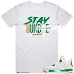 White T-Shirt To Match Air Jordan 1 Low SE Lava Glow