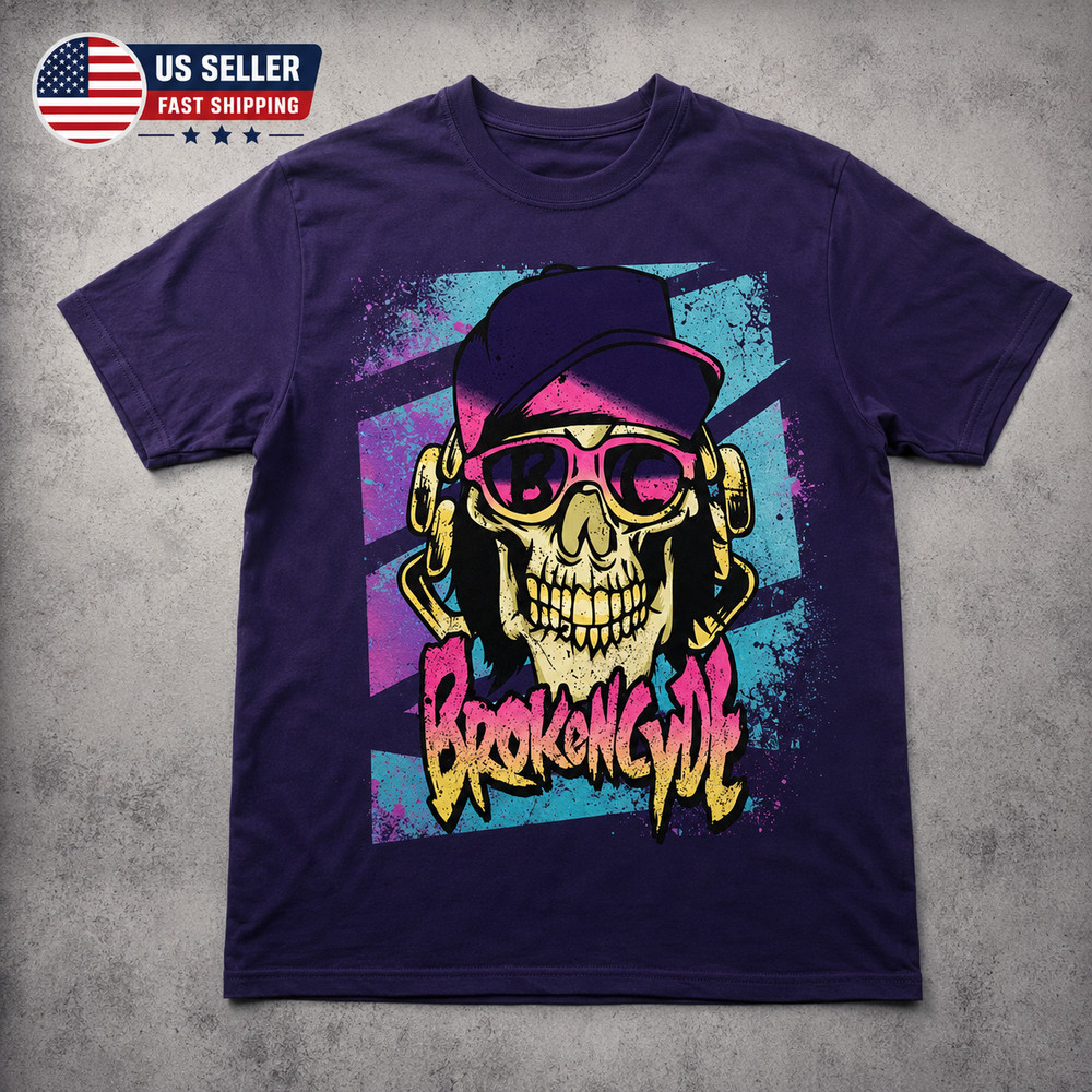 HOT! Collection Brokencyde Band Cotton Gift For Fan T-shirt S – 5XL