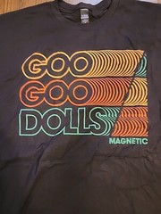 Goo Goo Dolls Magnetic Shirt Size XXL Tour 2014