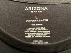 🌵(New) Arizona Jean Company 100% Cotton Men’s Shirt (Large Longer Length)
