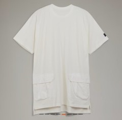 Adidas Y-3 Crepe Jersey Short Sleeve Pocket T-Shirt Tee Unisex Size S New HZ8863