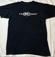 The Prodigy Logo Black Cotton T- Shirt Full size S-5XL unisex HD715