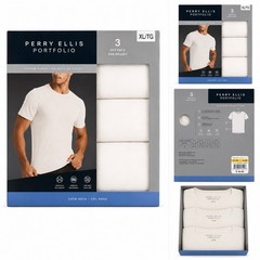 Perry Ellis Portfolio 3 Pack White shirts Men’s XL