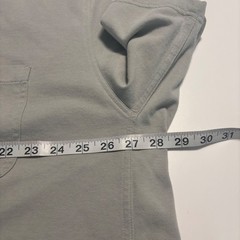 Duluth Trading Co Mens 2XL Gray Coolmax Cotton Blend Pocket T-Shirt Short Sleeve