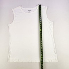 Duluth Trading Co Tank Top T Shirt Mens Large White 2 Pack 100% Cotton Tagless