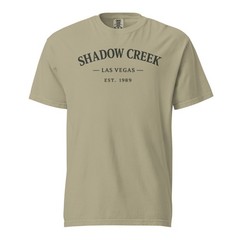 Shadow Creek Las Vegas Golf Shirt Comfort Colors Golf Trip Tee Gift Dad 1989