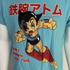 Astro Boy x T-Post Issue 172 Large Graphic T Shirt Sz XL Onward and Upward Japan