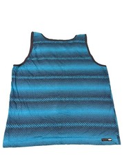 Vans Men’s L Stripe Skater Casual Outdoor Multicolor Blue Shirt Tank Top