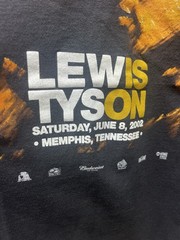 Mike Tyson Vs Lennox Lewis Vintage 2002 Boxing Men’s T-Shirt Sz XXL (8