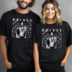 Prince Black Band T-Shirt S-3XL