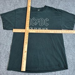 2005 AC/DC Back in Black Band T-shirt – Adult XL Rockware – ,