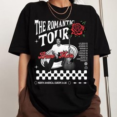 Bruno Mars Romantic Tour 2026 T-Shirt, Concert Merch, Fan Gift, Music Lover Shi