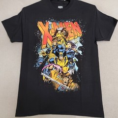 X-Men Shirt Mens Large Black Wolverine Marvel Andy Kubert Comic Casual NWoT