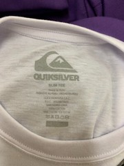 Quiksilver Mens Slim Fit American Flag T Shirt Short Sleeve Size S M XL