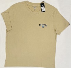 Billabong Men’s Logo T-Shirt XL NWT Plaza Taupe Tan Surf Sand Sun Beach BL001425