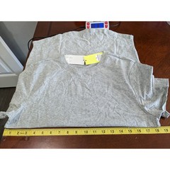 All in Motion Supima Cotton Tshirt S Gray Heather Quick Dry Moisture Wicking Tee