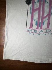 Vintage Hilton Head Island USA Made Cal Cru 90s Souvenir Graphic T Shirt L 11