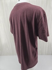 Progressive American Flat Track Motorcycle Racing Mens T-Shirt Flag Maroon XL