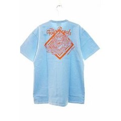 Samurai Jeans 15SS SJST15106 XL Size Blue 20s Cation Color Heather Tshirt Made