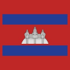 Cambodia Flag – Classic Country Home National Pride Travel T Shirt – Red