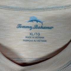 Tommy Bahama Mens XL Bali Skyline T-Shirt Peach Heather Short Sleeve Crewneck
