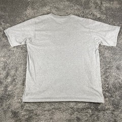 Champion Shirt Mens 2XL Grey Graphic Big Logo Short Sleeve Tee Streetwear Y2k