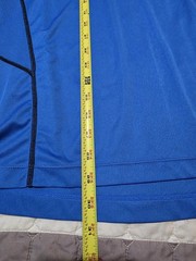 Men Size XL Windridge graphic short-sleeve shirt in blue Quick Dry Lightweight