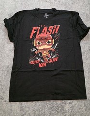 Funko Pop! T-Shirt – The Flash (Size: XLarge) | FREE SHIPPING