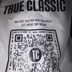 True Classic 100% Pima Cotton T Shirt Crew White Tee Sz L NIP ~ SOLD OUT