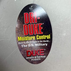 DUKE DRI Nylon/Spandex Tight Fit Military T-Shirt Men’s Sz L Coyote Tan T45499BG