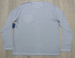 Johnnie-O Men’s Large Brennan Crewneck T-Shirt Steel Gray LS NWT