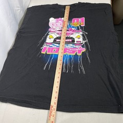 Hello Kitty Tokyo Speed Racing Girls Nissan GTR Black T-Shirt Men’s 2XL